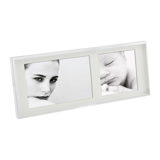 Mascagni cornice doppia in metallo (1x10x10-1x10x15) - Art. A1828-2