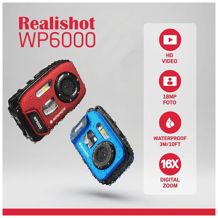 AgfaPhoto Realishot WP6000 Blue