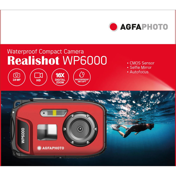 AgfaPhoto Realishot WP6000 Red