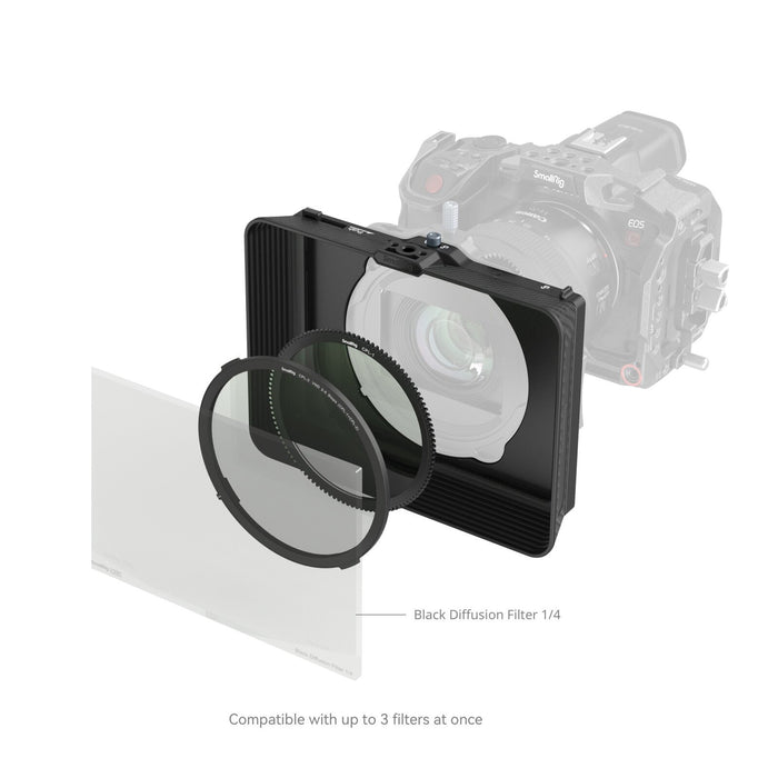 SmallRig Matte Box con morsetto regolabile e kit VND 4411