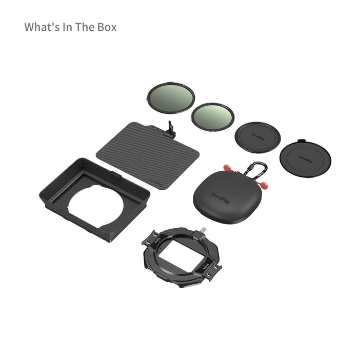 SmallRig Matte Box con morsetto regolabile e kit VND 4411