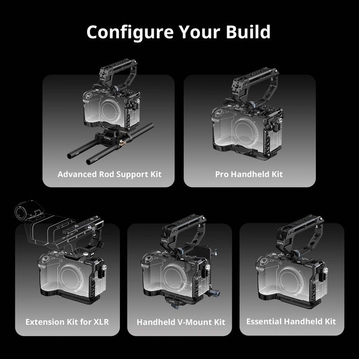 SmallRig HawkLock Cage Kit per Sony FX5 XLR Handle Kit 6777