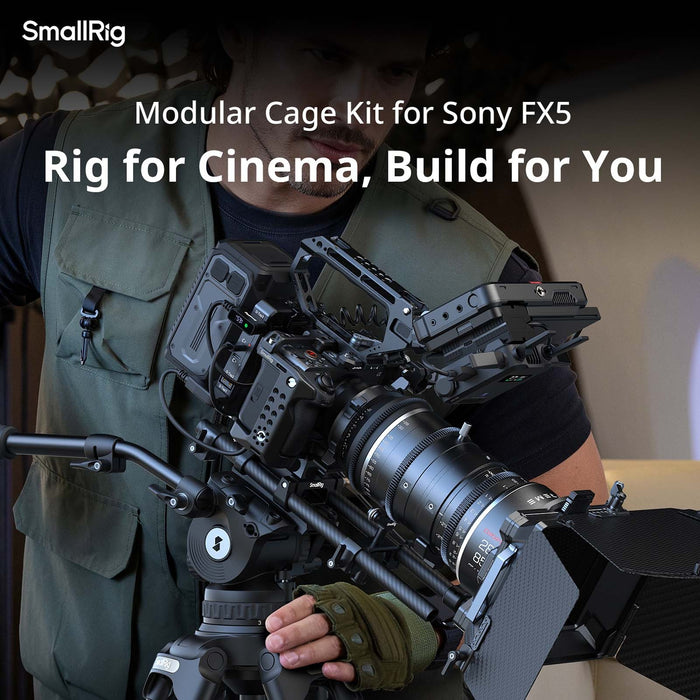 SmallRig HawkLock Cage Kit per Sony FX5 XLR Handle Kit 6777