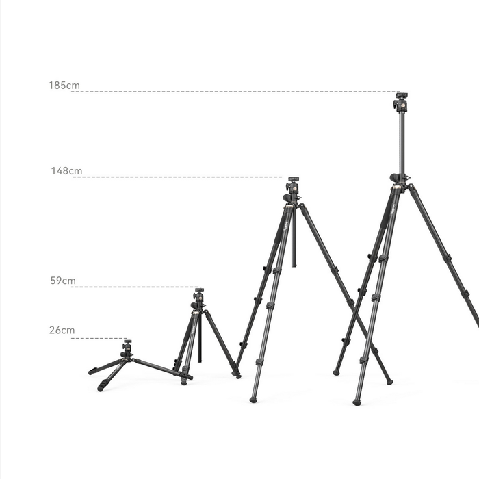 SmallRig CT200 Treppiede con Colonna Centrale Laterale 4288