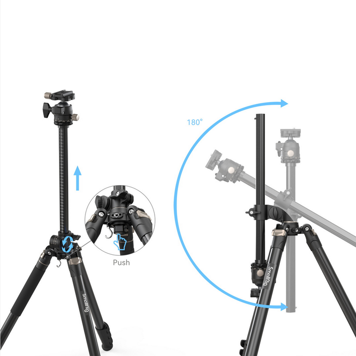 SmallRig CT200 Treppiede con Colonna Centrale Laterale 4288