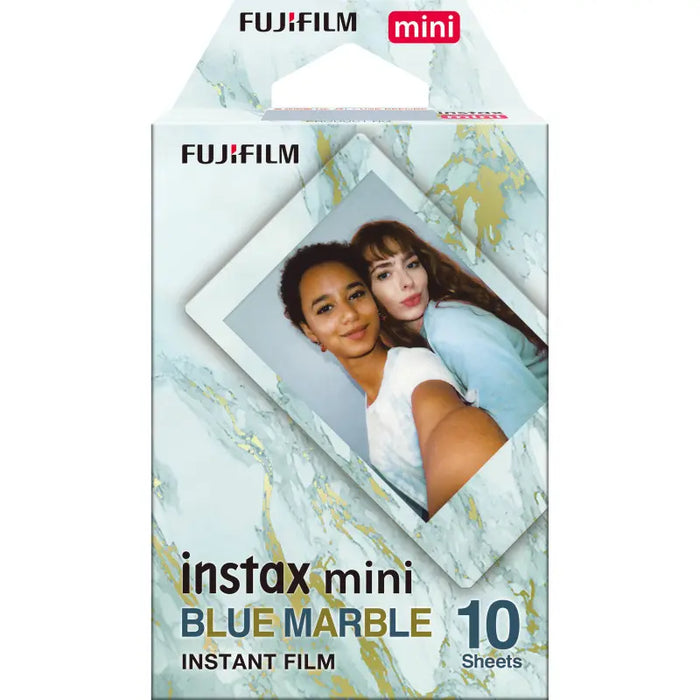 Fujifilm instax mini Blue Marble – Pellicola Istantanea 10 Scatti