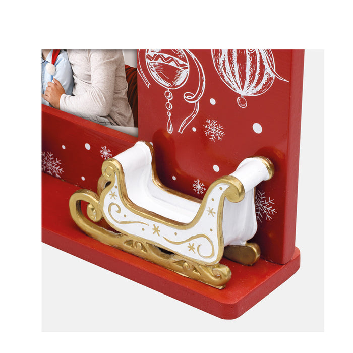 Cornice natalizia in legno "Vilseck" (10x15) - Art. LS8964