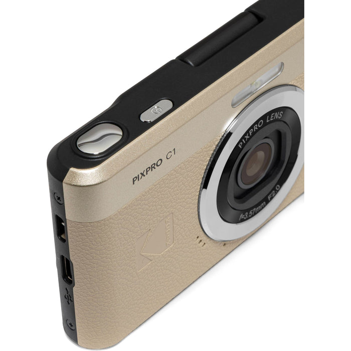 Kodak PIXPRO C1 Tan – Fotocamera Digitale Compatta