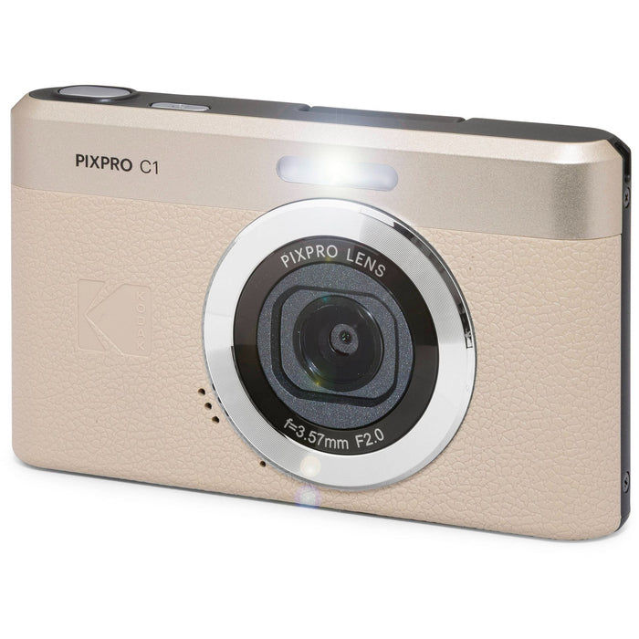 Kodak PIXPRO C1 Tan – Fotocamera Digitale Compatta