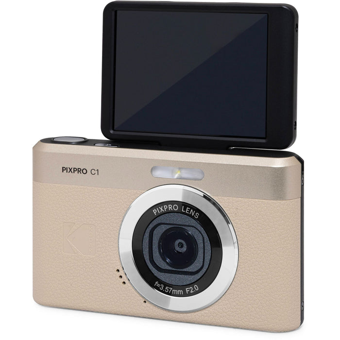 Kodak PIXPRO C1 Tan – Fotocamera Digitale Compatta