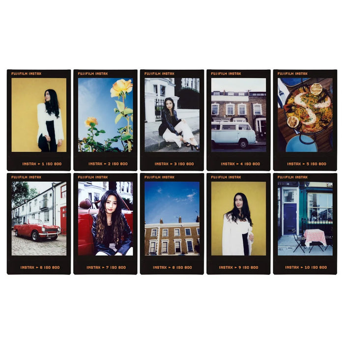 Fujifilm Instax Mini Contact sheet (10 scatti) esempi