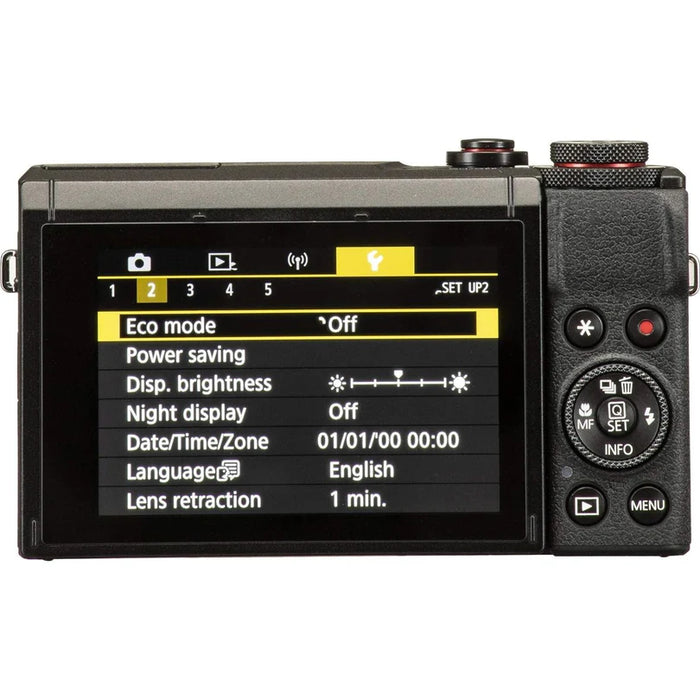 Canon PowerShot G7x Mark III (Black) - Garanzia Canon Italia