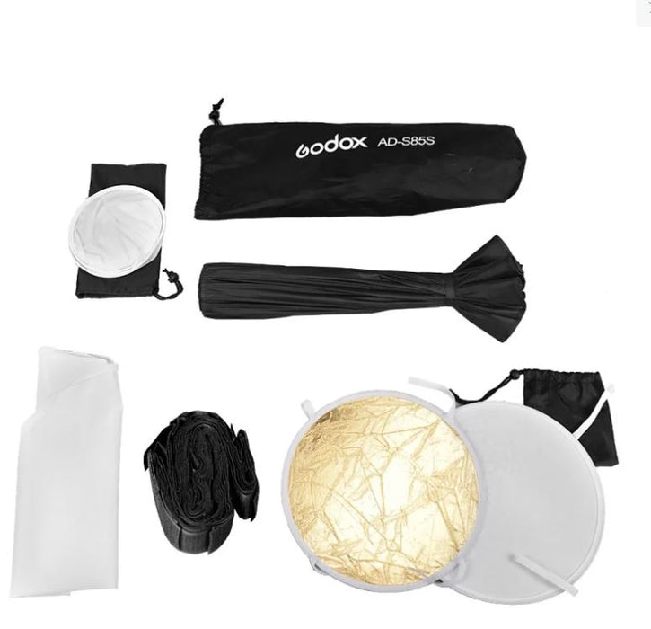 Godox Softbox 85cm Silver AD-S85S interno confezione
