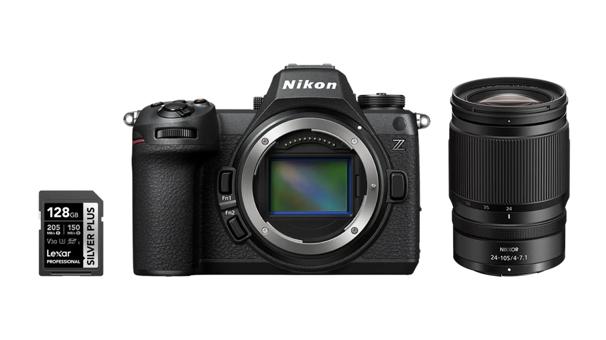 Nikon Z6 III + Z 24-105mm f/4-7.1 + SDXC 128GB