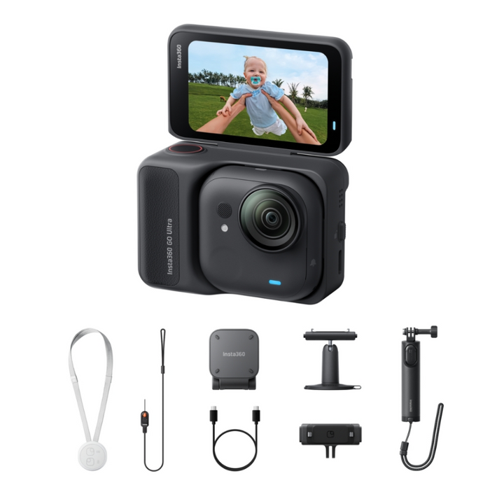 INSTA360 GO ULTRA CREATOR BUNDLE (MIDNIGHT BLACK)