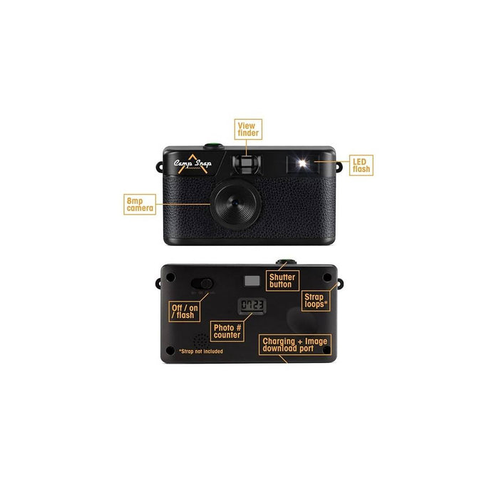 Camp Snap Digital Camera Black
