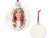 Palla di Natale "Photo Diamond White" (10x10) SF129W  | Acquista ora