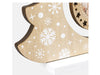 Cornice in legno "Lothar Brown" (6x6) dettaglio2