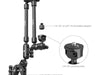 SmallRig Desktop Shooting Magic Arm with Crab Clamp Kit - Art. 4766 attacchi