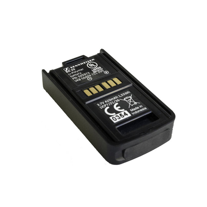 Sennheiser batteria ricaribaile BA20 per sistemi serie AVX