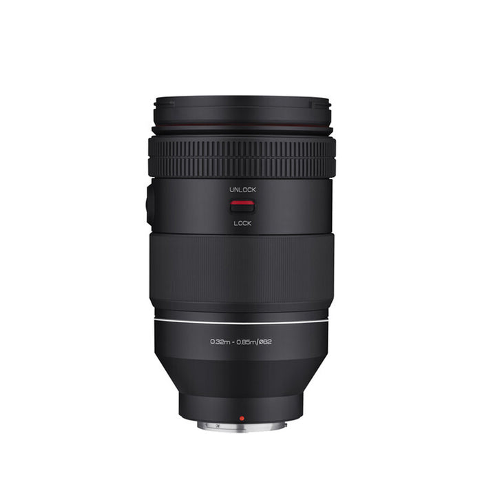 Samyang AF 35-150mm F2-2.8 L (Per L-Mount) - Garanzia Fowa Italia - Foto Retro obiettivo