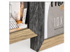 Cornice multipla in legno "Vercelli Black" (6x10x15) dettaglio