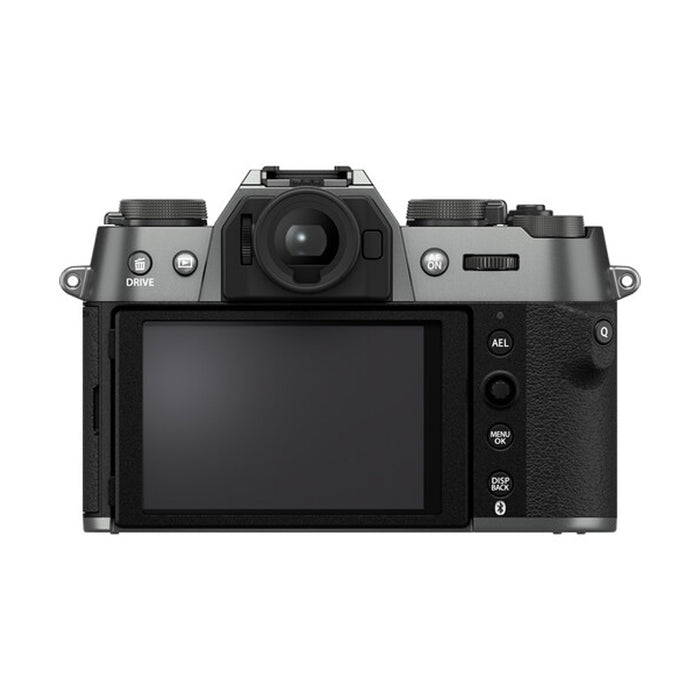 Fujifilm X-T50 + 15-45mm F3.5-5.6 (Charcoal Silver) - Garanzia Fujifilm Italia