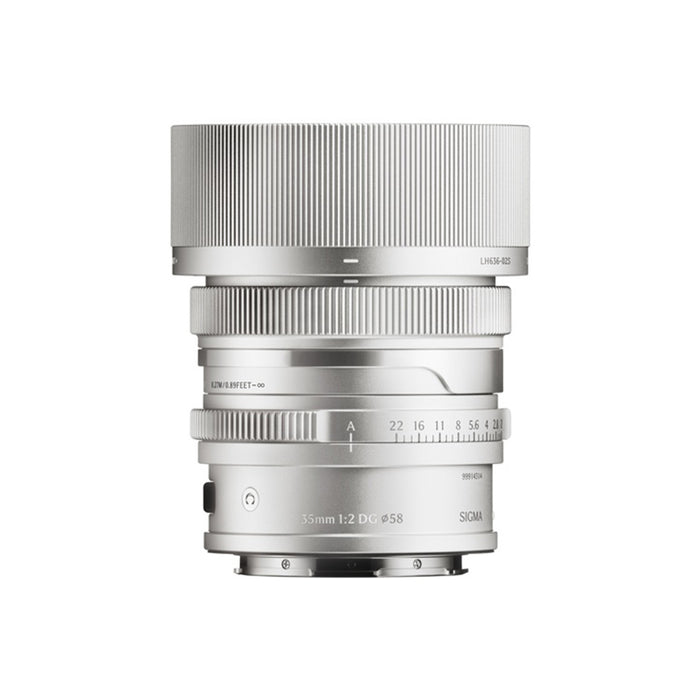 obiettivo-sigma-35mm-I-serie-silver-frontale
