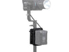 batteria-nanlite-bt-bg-xlr4II-montato