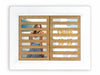Cornice multipla in legno "Ravello 2Q" (2x10x15) - Art. VL3246 chiuso