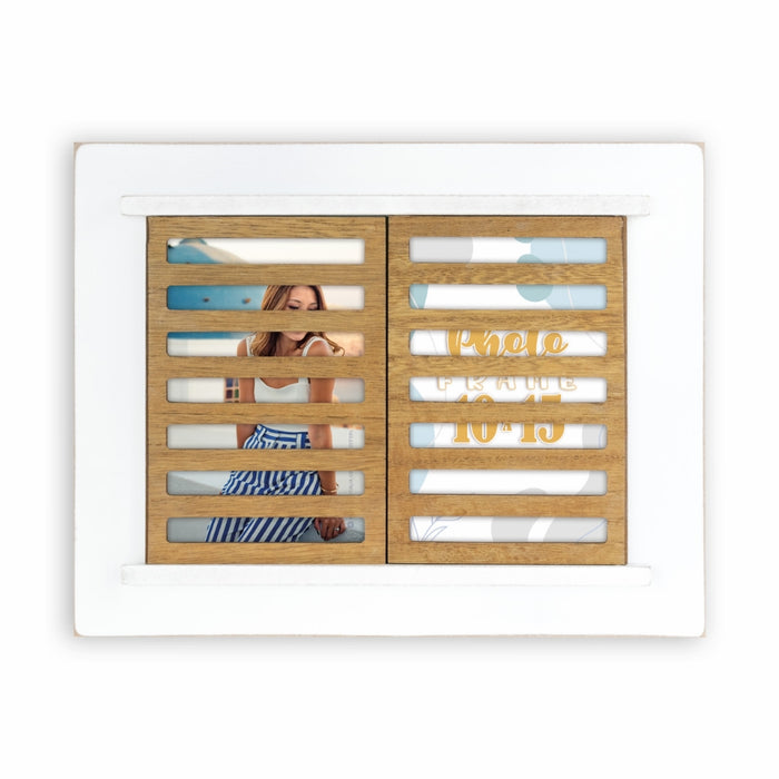 Cornice multipla in legno "Ravello 2Q" (2x10x15) - Art. VL3246 chiuso