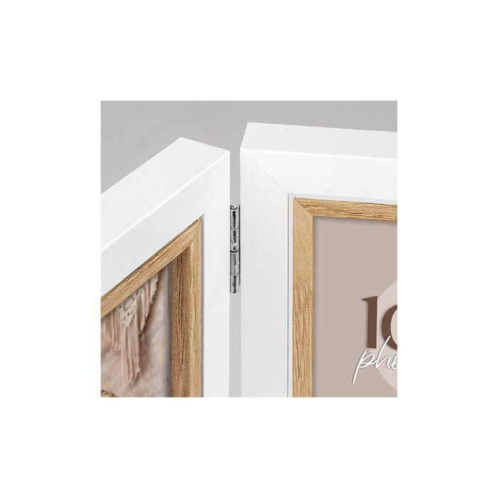 Cornice multipla in legno "Ayas 2Q" (2x10x15)/(2x13x18) - Art. CV263/CV257