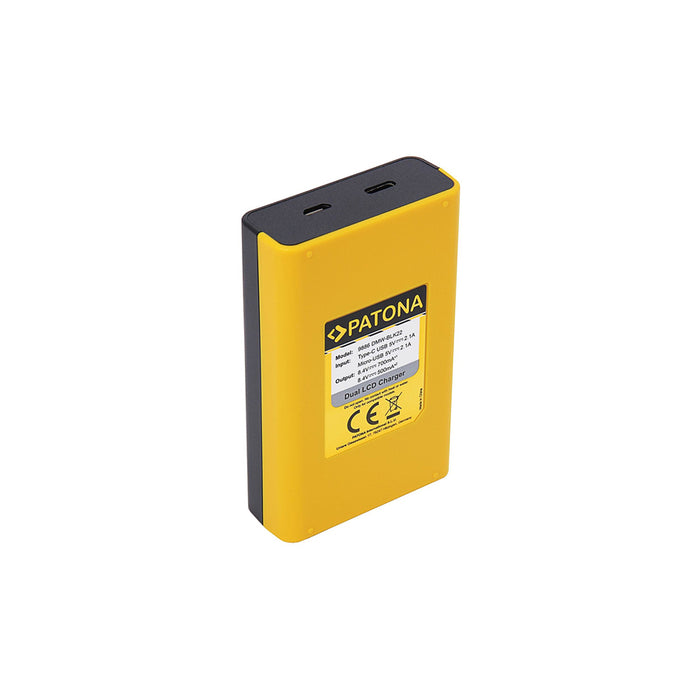 Patona Caricabatterie per Panasonic DMW-BLK22