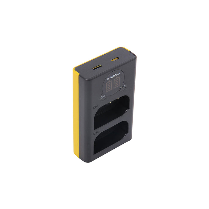 Patona Caricabatterie per Panasonic DMW-BLK22
