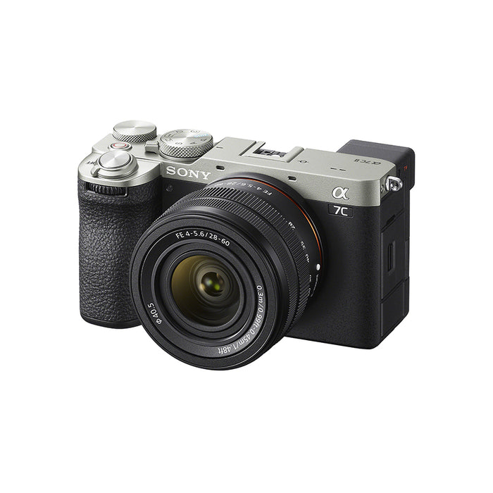 Sony a7C II + 28-60mm FE 4-5.6 (Silver) - Garanzia Sony Italia