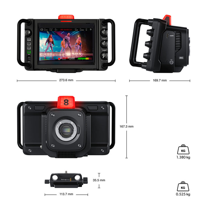 Blackmagic Studio Camera 4K PLUS