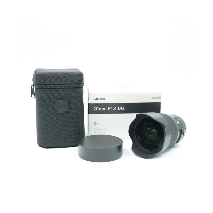Sigma A 20mm F1.4 DG M.51333424 (Per Canon) - (Usato)