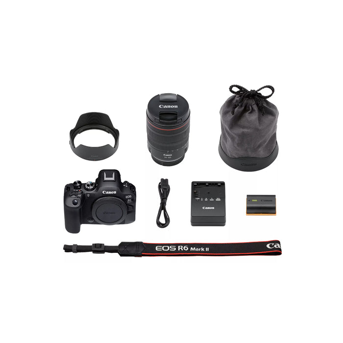Canon EOS R6 Mark II + obiettivo RF 24-105mm F4 L IS USM - Garanzia Canon Italia