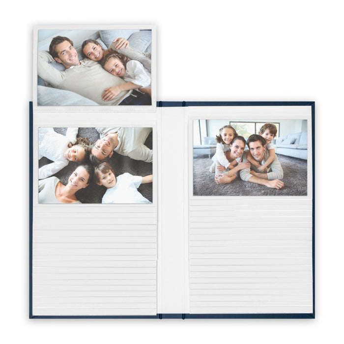 Album a tasche con sistema flip "Flip Blue" 80 foto (10x15) - Art. XF468B