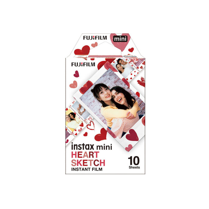 Fujifilm Instax Mini Heart Sketch